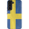 Sweden Flag Distressed Galaxy S22 Pro Case